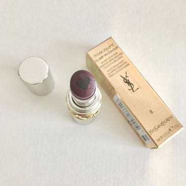 ヴォリュプテ プランプインカラー 8 (限定) ドラマティック プラム/YVES SAINT LAURENT BEAUTE/口紅を使ったクチコミ（1枚目）