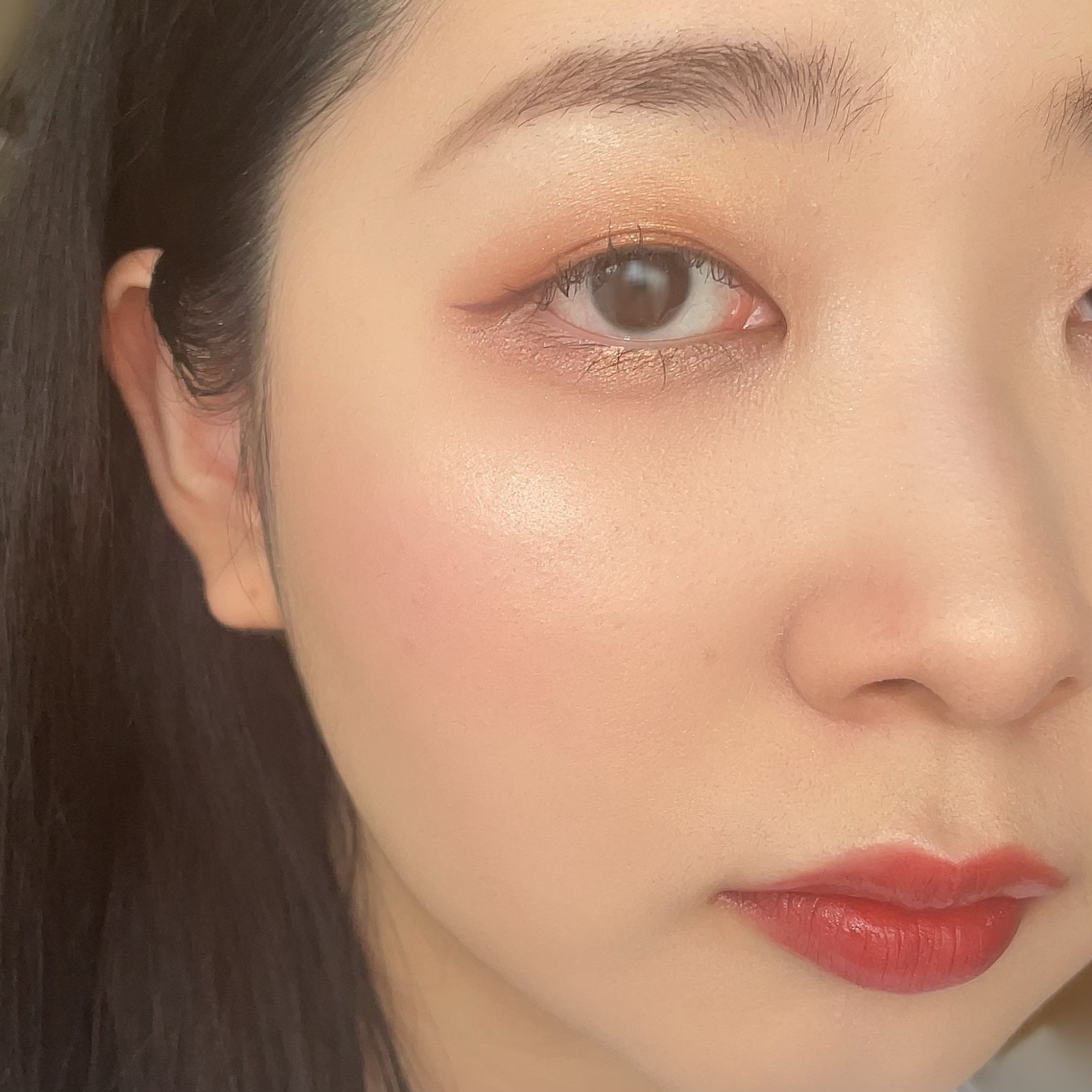 珠玉流光リップティント/花西子/リップティントを使ったクチコミ（2枚目）