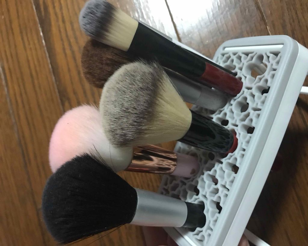メイクブラシスタンド/セリア/その他化粧小物を使ったクチコミ(1枚目)