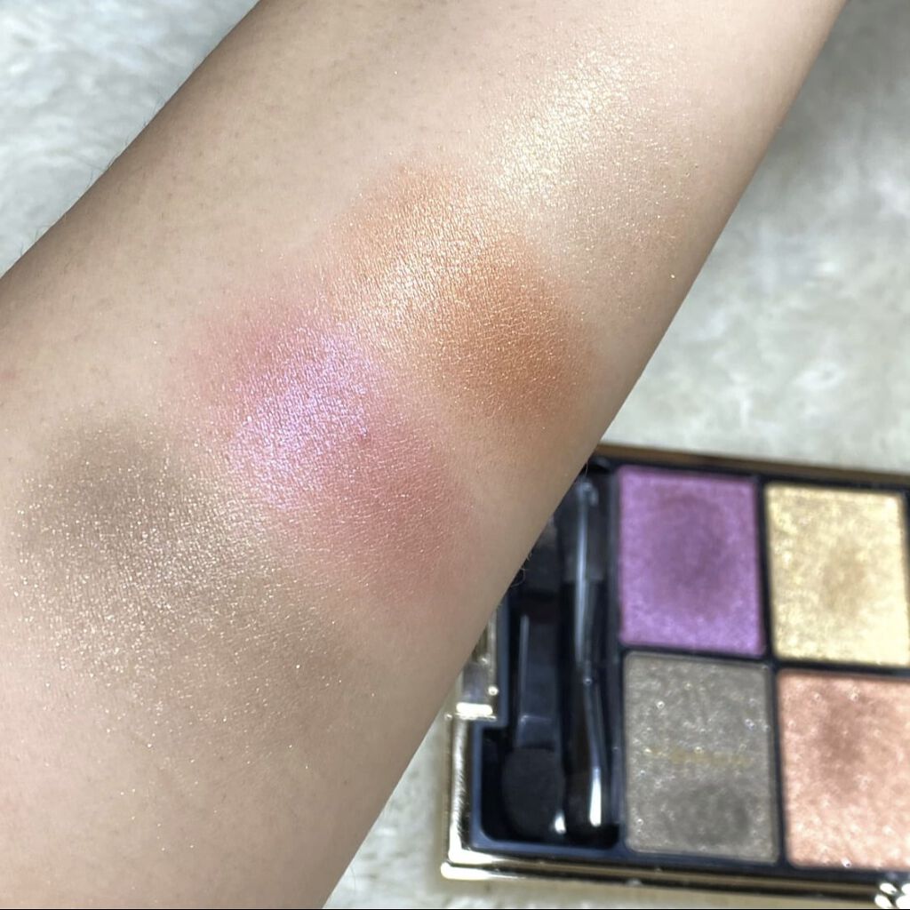 デザイニング カラー アイズ 133 蜻蛉玉 -TONBODAMA (限定)/SUQQU/アイシャドウパレットを使ったクチコミ（3枚目）