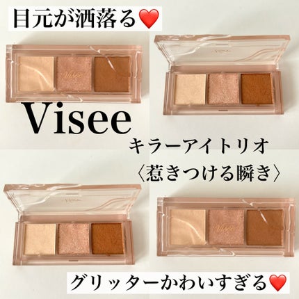 キラー アイ トリオ/Visée/アイシャドウパレットを使ったクチコミ(1枚目)