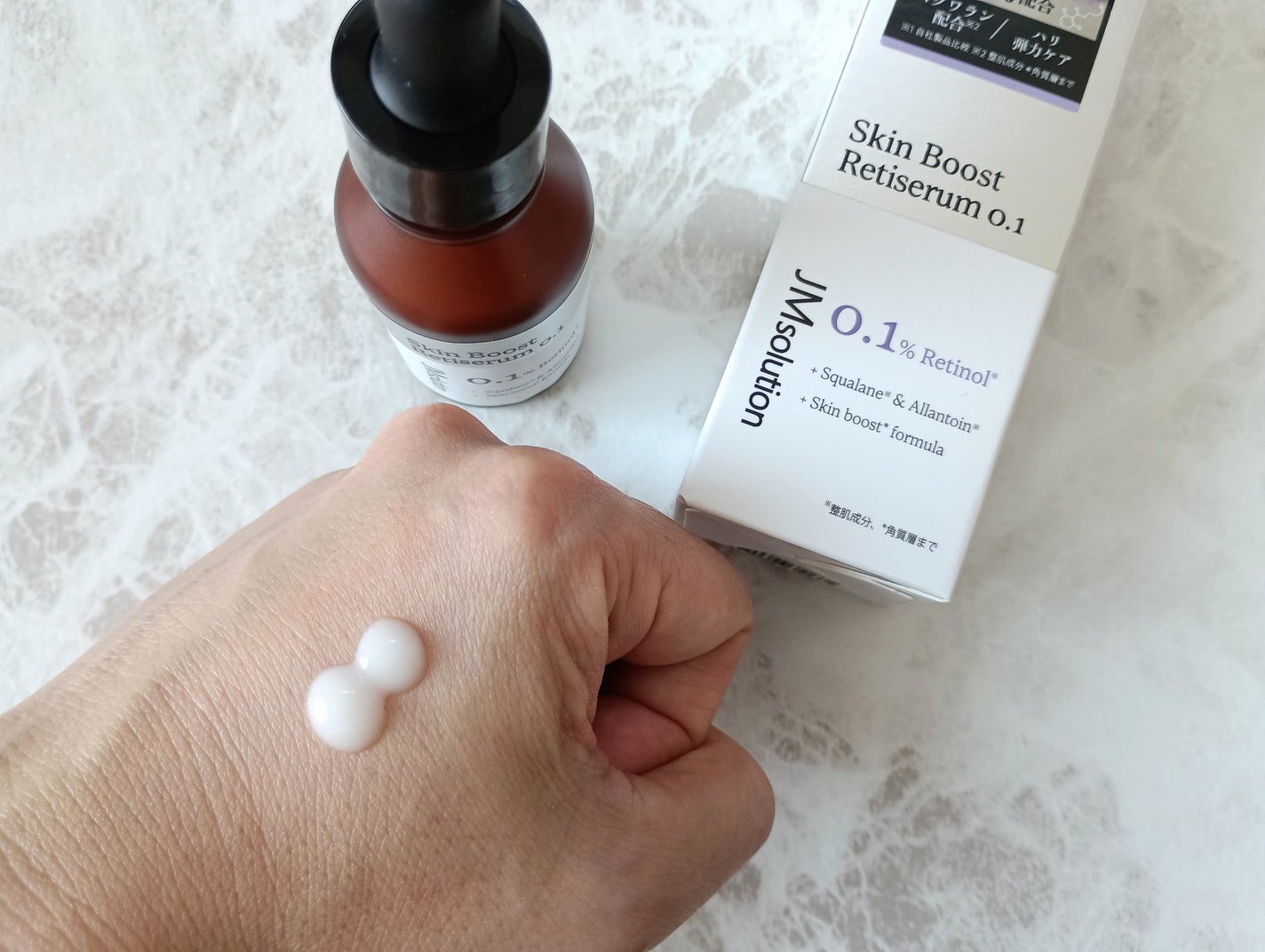 スキンブーストレチノール/JMsolution/美容液を使ったクチコミ(3枚目)