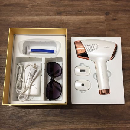 サファイア冷却 脱毛器 ムダ毛ケア/Sarlisi/家庭用脱毛器を使ったクチコミ(4枚目)