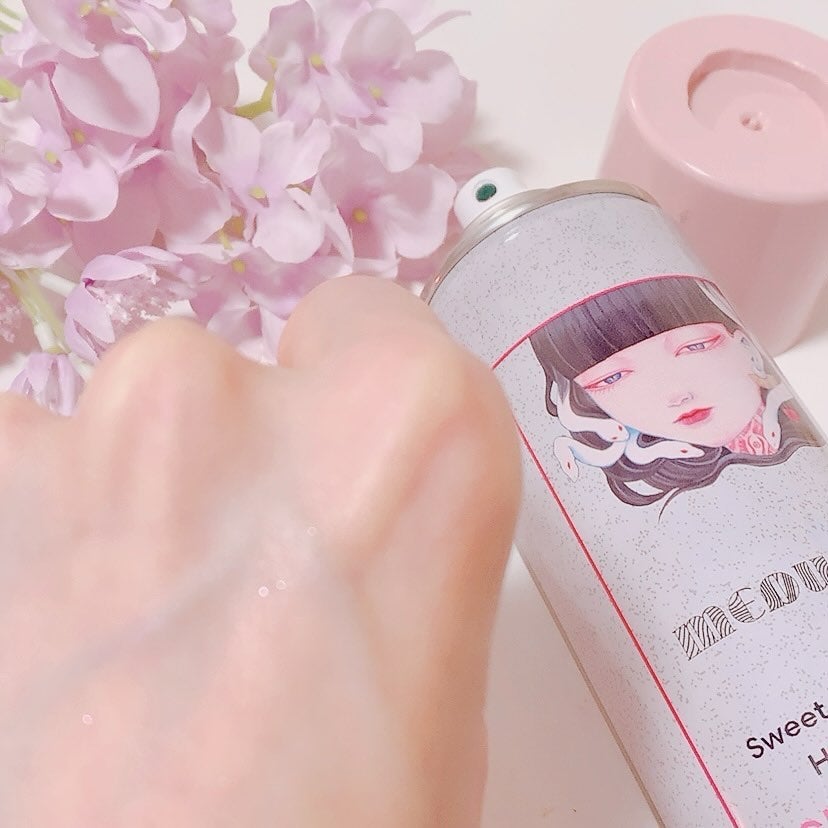 スウィートフレグランスヘアスプレー グラッシーグロス/メドゥーサ/ヘアスプレーを使ったクチコミ(2枚目)