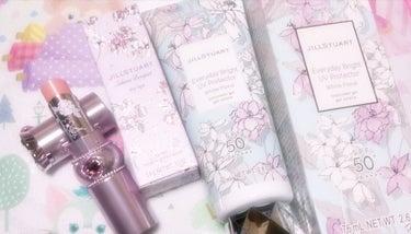 エブリデイブライト UVプロテクター ホワイトフローラル 75g/JILL STUART/日焼け止め・UVケアを使ったクチコミ（1枚目）