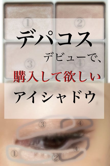 スキンモデリングアイズ/LUNASOL/アイシャドウパレットを使ったクチコミ(1枚目)