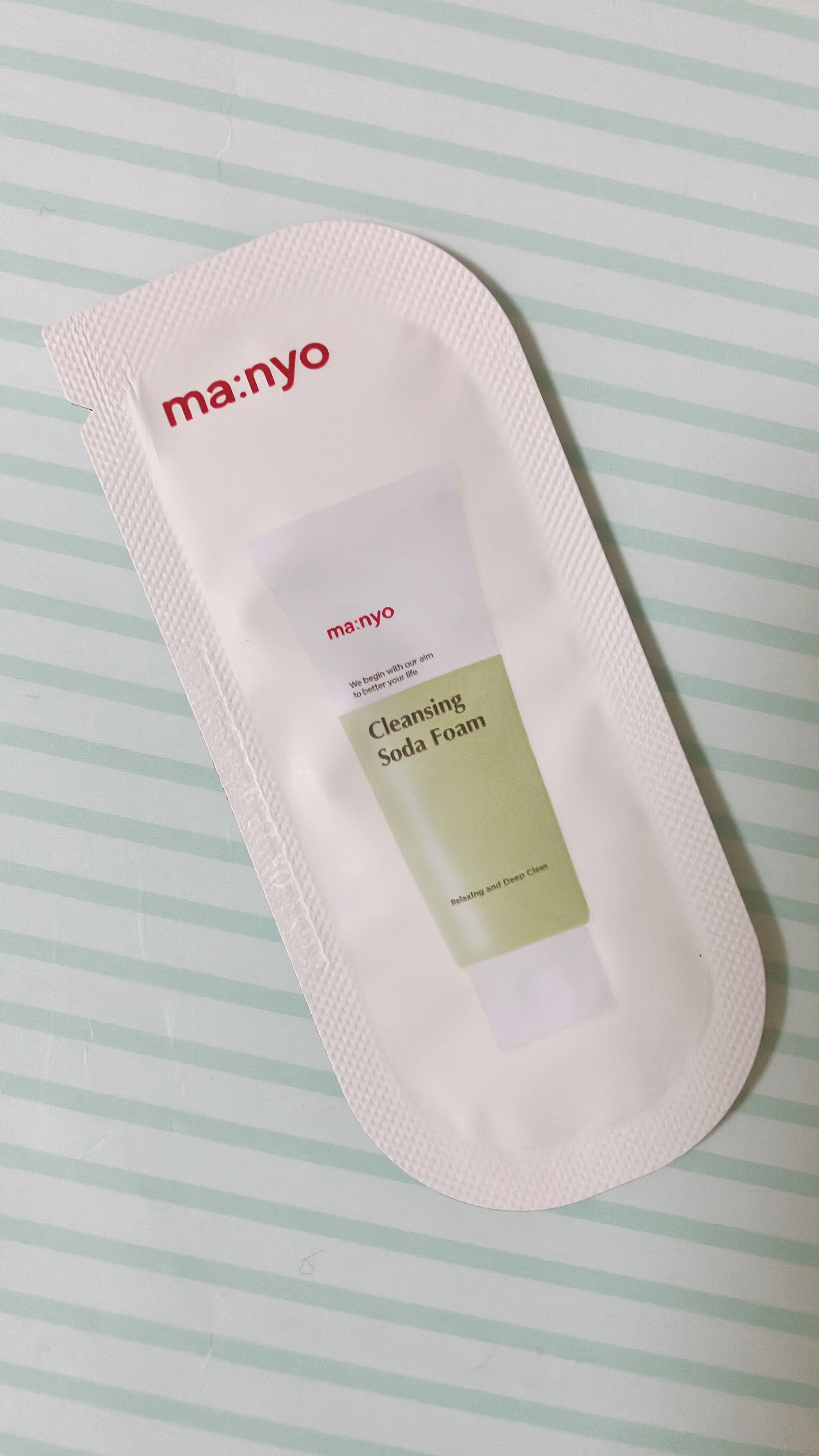 ソーダ洗顔料/manyo/洗顔フォームを使ったクチコミ（1枚目）