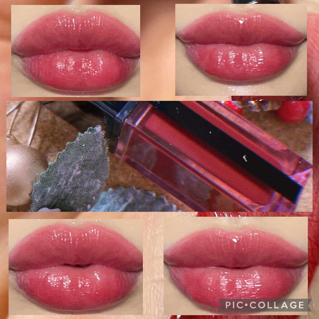 ルージュ ピュールクチュール ヴェルニ ウォーターステイン/YVES SAINT LAURENT BEAUTE/口紅を使ったクチコミ(2枚目)