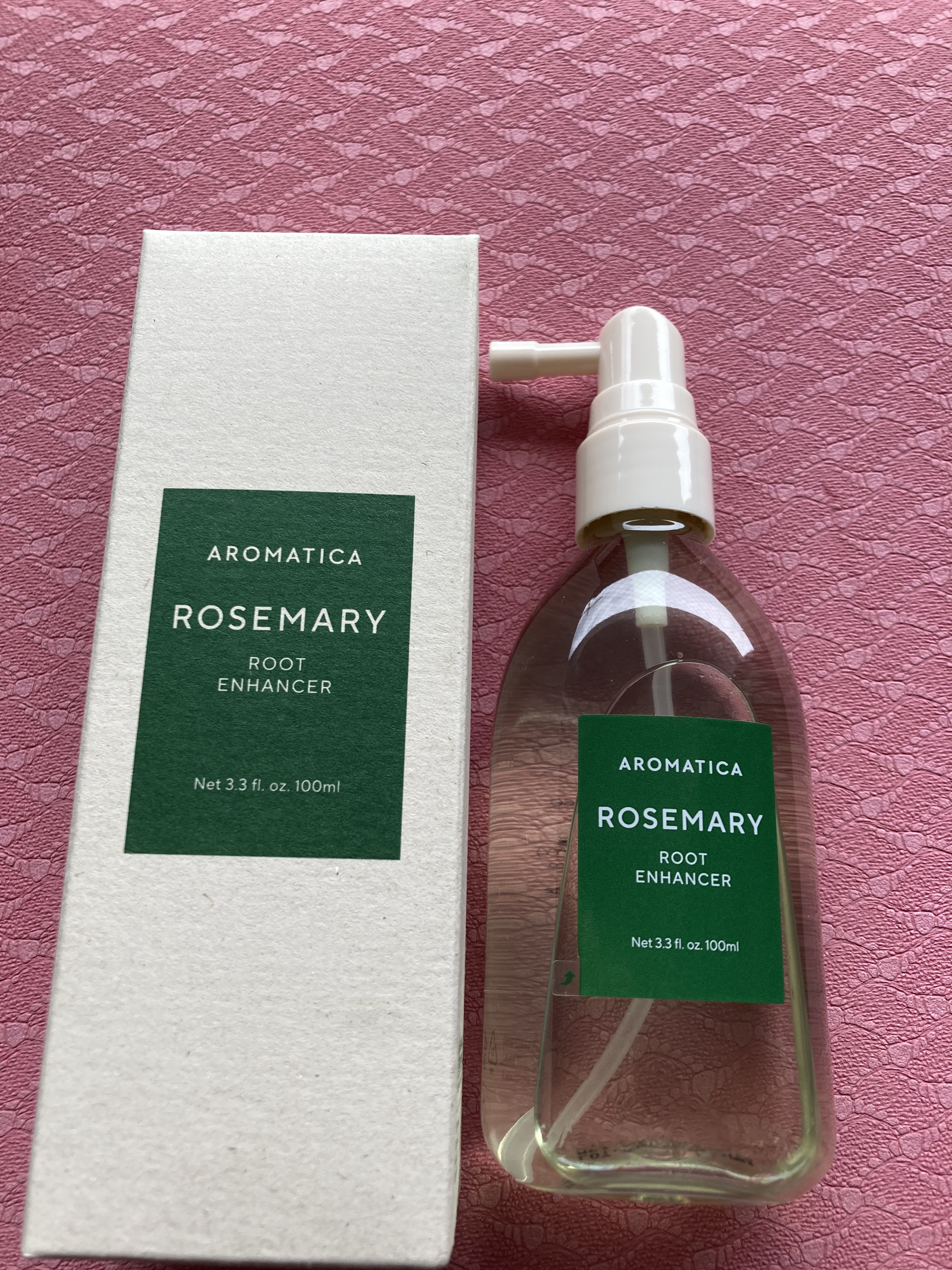 ローズマリールートエンハンサー/AROMATICA/頭皮ローションを使ったクチコミ（1枚目）