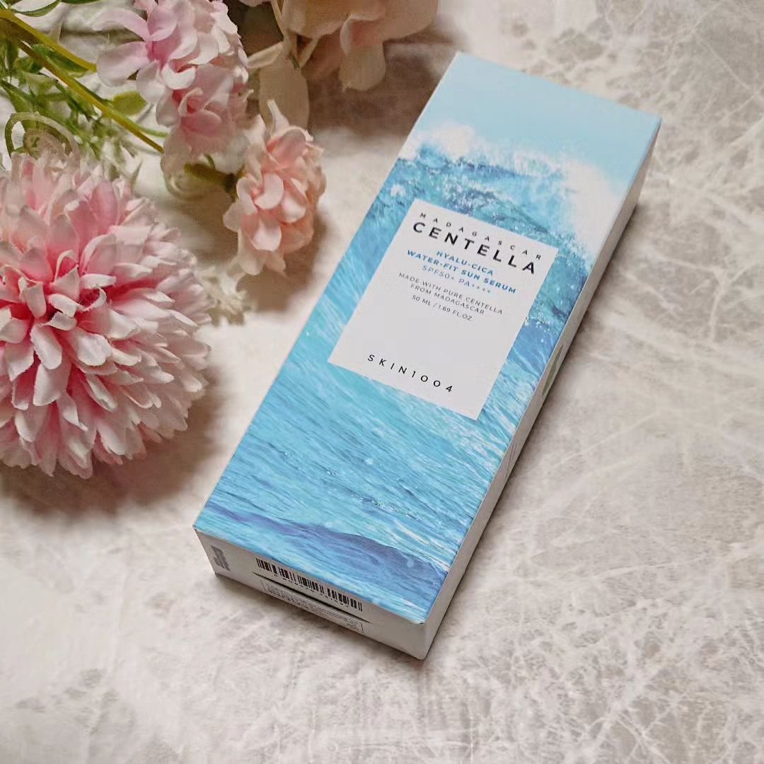 ヒアルーシカ ウォーターフィット サンセラム/SKIN1004/日焼け止めローションを使ったクチコミ（1枚目）