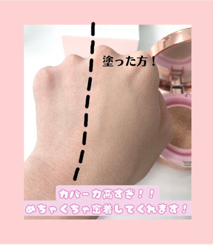 ピンクティーツリーカバークッション/APLIN/クッションファンデーションを使ったクチコミ(6枚目)