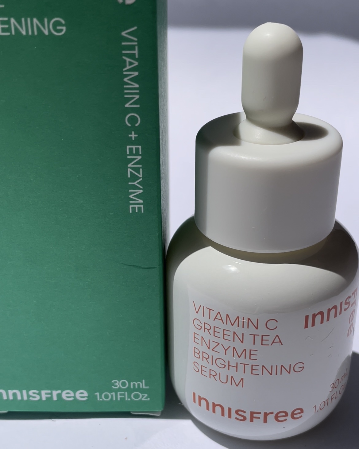 ビタC　グリーンティーエンザイム　ブライト　セラム/innisfree/美容液を使ったクチコミ（2枚目）
