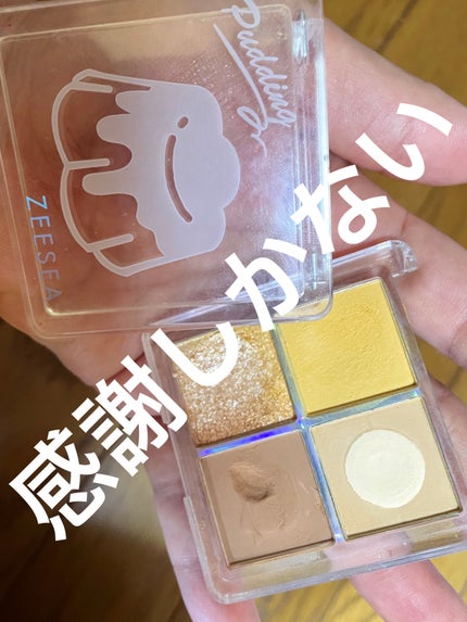 ZEESEAデザートコレクション4カラーアイシャドウパレット/ZEESEA/アイシャドウパレットを使ったクチコミ(3枚目)