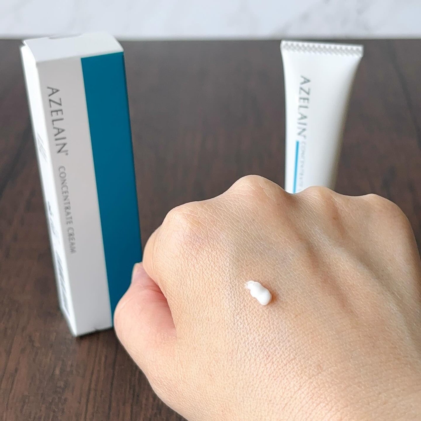 AZLAIN クリーム AZコンセントトレートクリーム/AZELAIN/フェイスクリームを使ったクチコミ(5枚目)