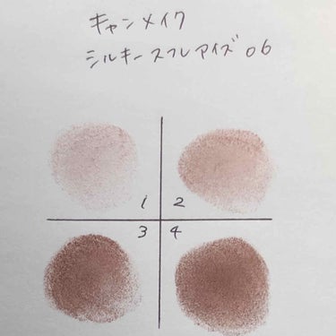 シルキースフレアイズ/キャンメイク/アイシャドウパレットを使ったクチコミ（2枚目）