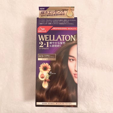 WELLATON2+1（ウエラトーンツープラスワン）

Point 1♥定番ブラウンに加えてトレンドのピンク系やアッシュ系も！全25色！

Point2♥髪色6週間*続く！
*ウエラ調べ毛染め前と6週間