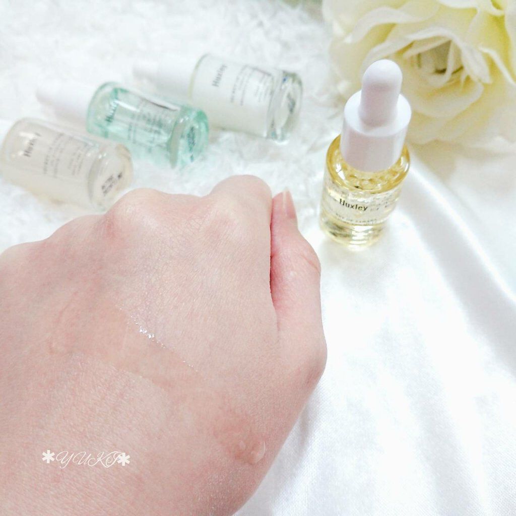 エッセンス デラックスコンプリート/Huxley/トライアルキットを使ったクチコミ(2枚目)