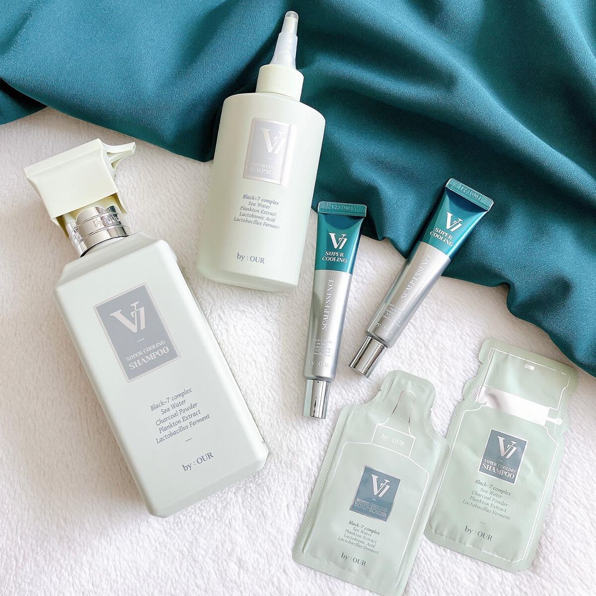 V7 スーパークーリング スカルプエッセンス/by : OUR/頭皮ローションを使ったクチコミ（1枚目）