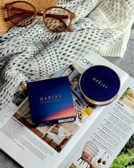 HARIAS 薬用クッションファンデーション/HARIAS/クッションファンデーションを使ったクチコミ(6枚目)