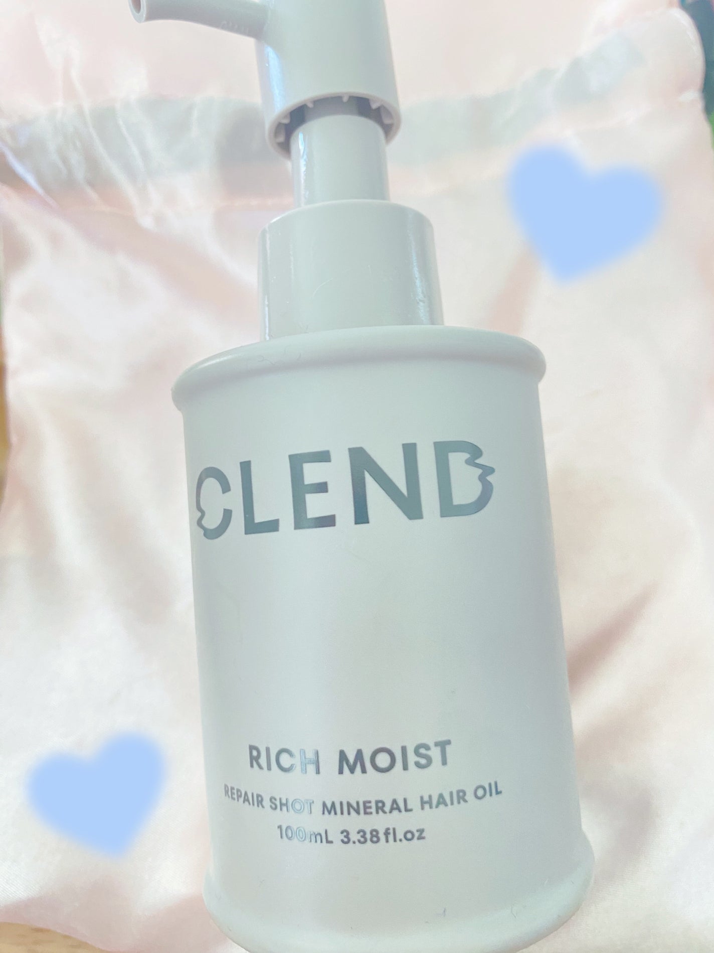 クレンド リッチモイスト リペアショット ミネラル ヘアオイル/CLEND/ヘアオイルを使ったクチコミ(1枚目)
