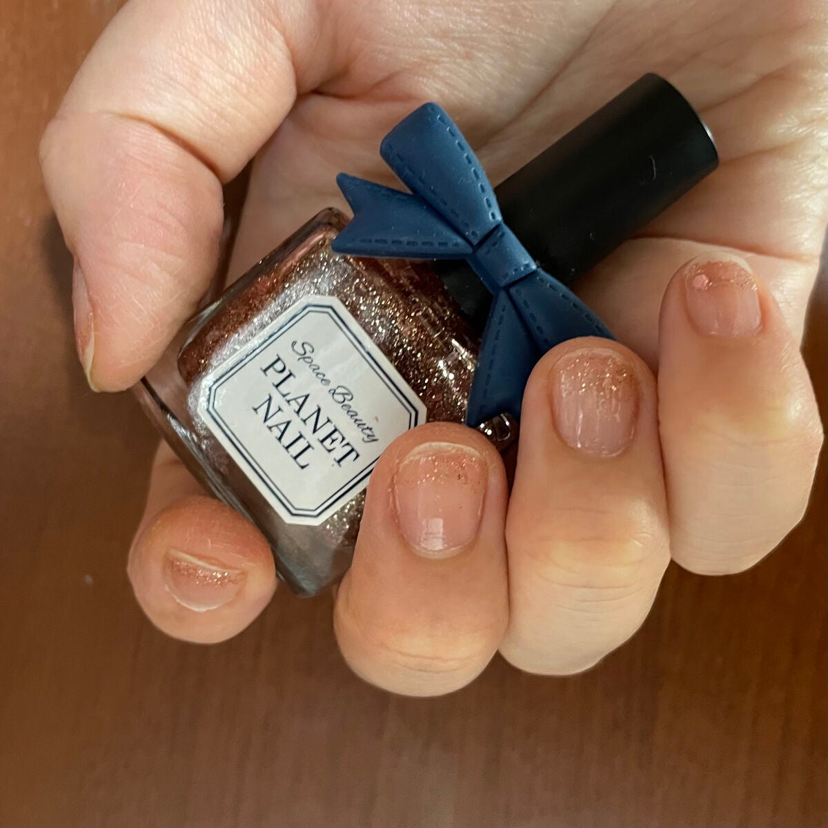 Qoo on LIPS 「今回のセルフネイル!今回使用したのは*パラドゥネイルファンデー..」(2枚目)