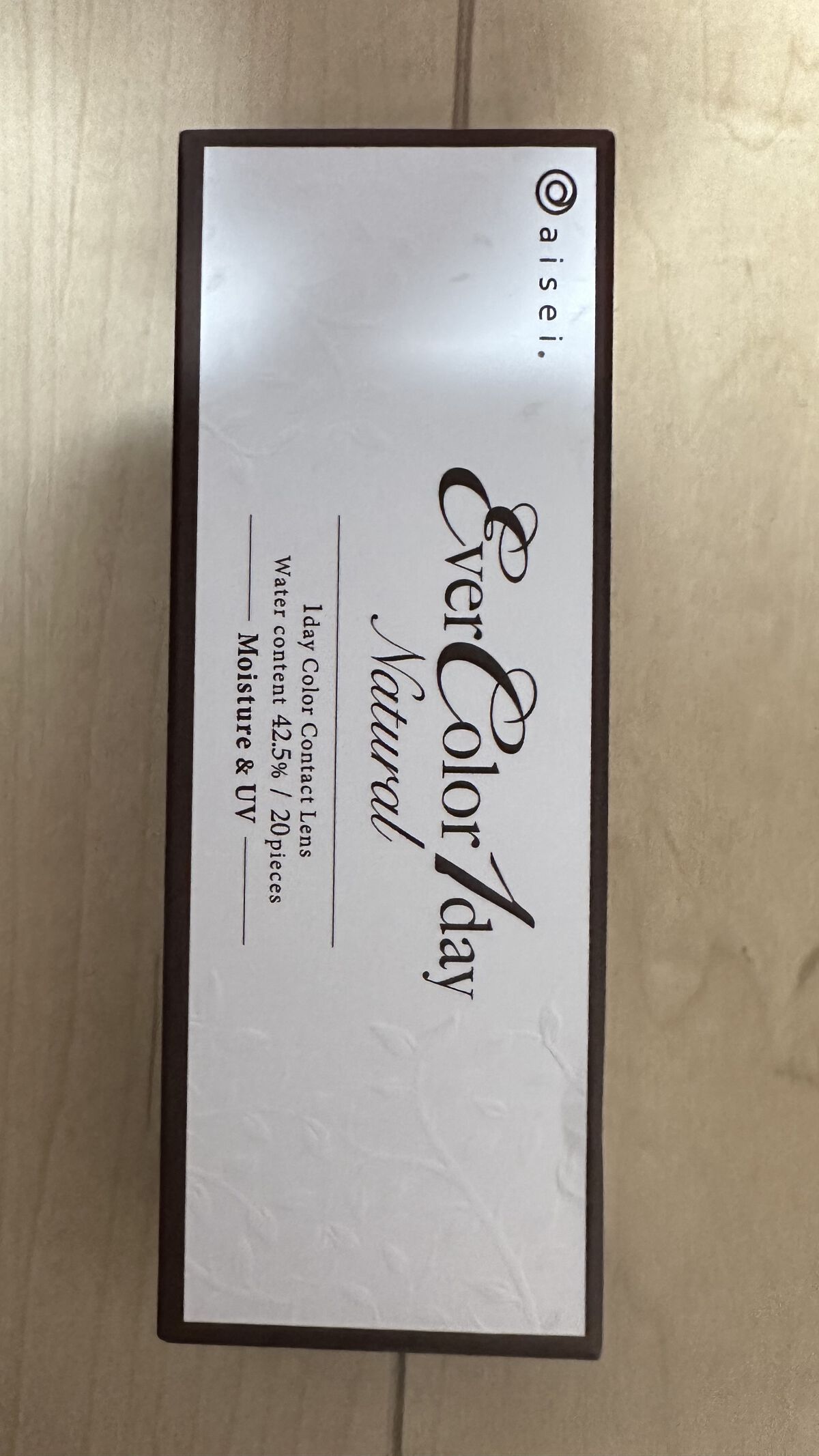 エバーカラーワンデー ナチュラル/エバーカラー/ワンデー（１DAY）カラコンを使ったクチコミ（1枚目）