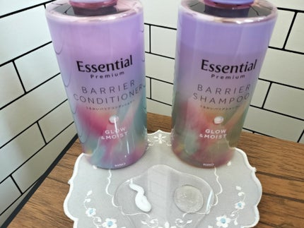 エッセンシャル プレミアム うるおいバリアシャンプー/コンディショナー グロウ&モイスト/エッセンシャル/市販シャンプーを使ったクチコミ(3枚目)