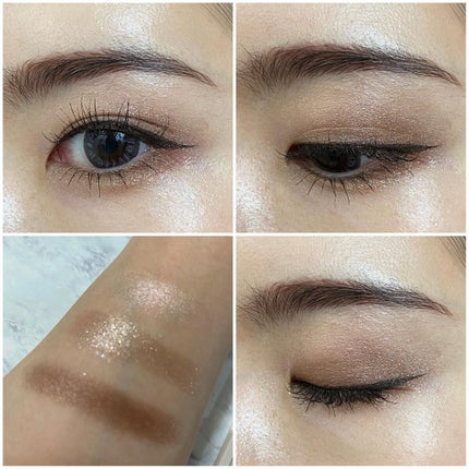 トーンアップアイシャドウ/CEZANNE/アイシャドウパレットを使ったクチコミ(5枚目)