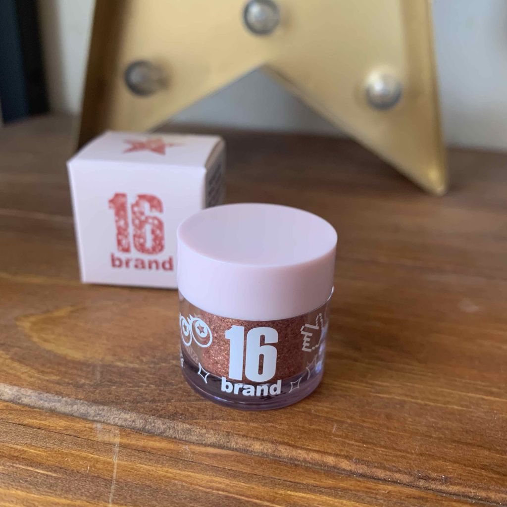 16CANDY ROCK PEAEL POWDER/16BRAND/単色アイシャドウを使ったクチコミ（1枚目）