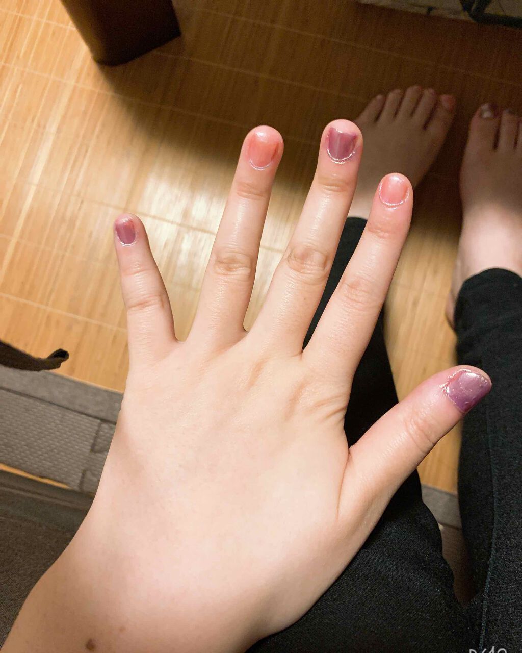 ウィンマックス クイックドライ トップコート/DAISO/ネイルトップコートを使ったクチコミ（2枚目）