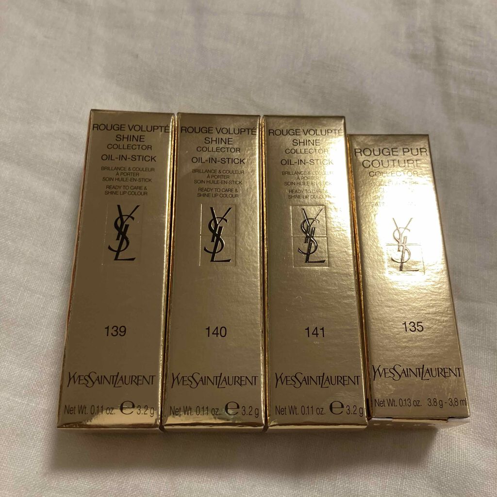 ルージュ ヴォリュプテ シャイン/YVES SAINT LAURENT BEAUTE/口紅を使ったクチコミ(1枚目)