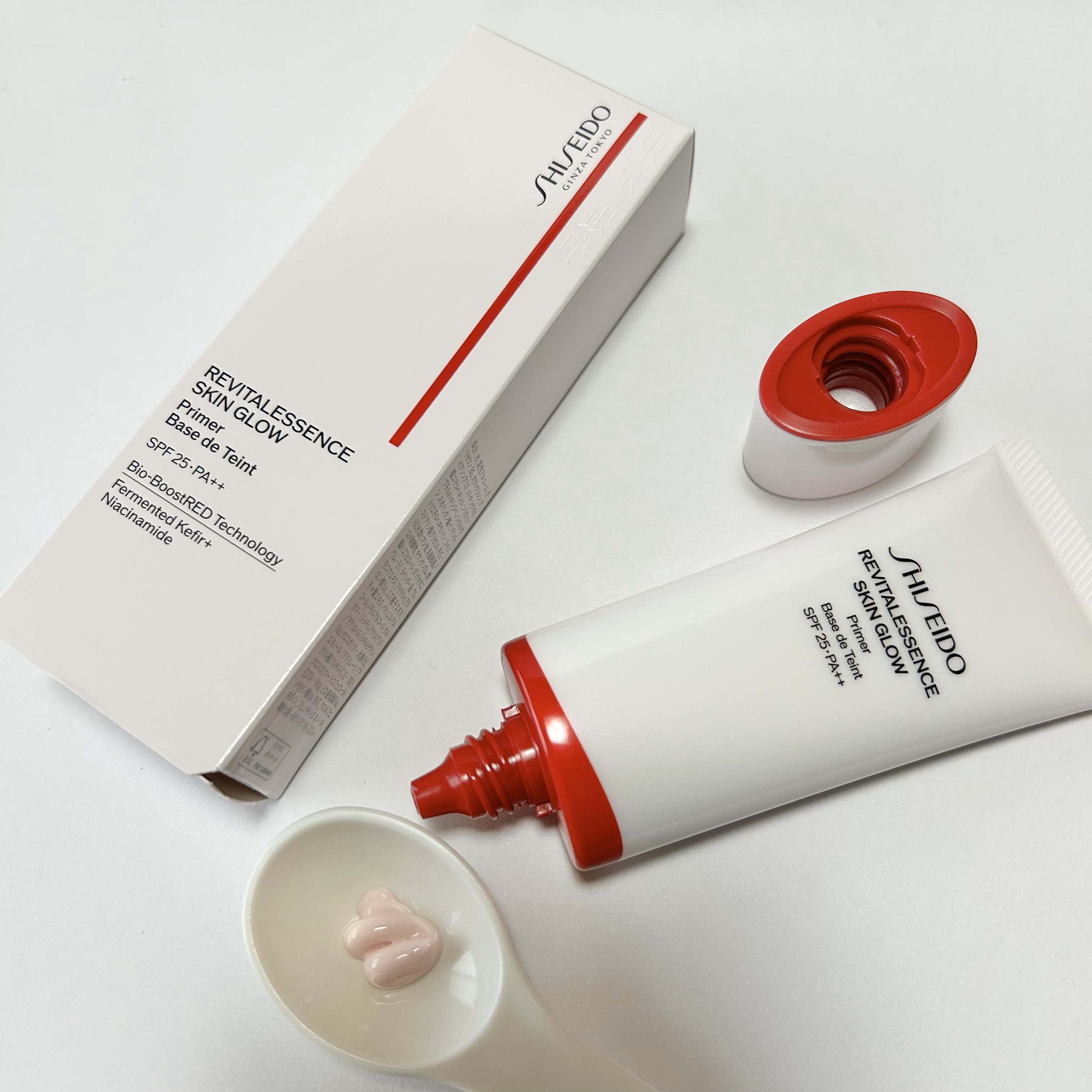 エッセンス スキングロウ プライマー	/SHISEIDO/化粧下地を使ったクチコミ（2枚目）