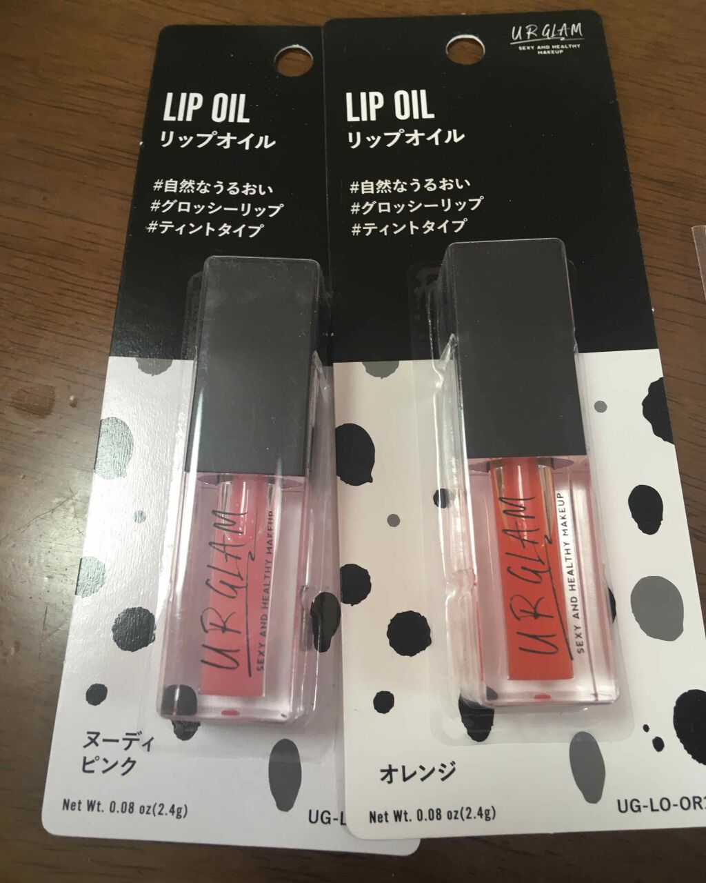 UR GLAM LIP OIL/U R GLAM/リップグロスを使ったクチコミ(2枚目)