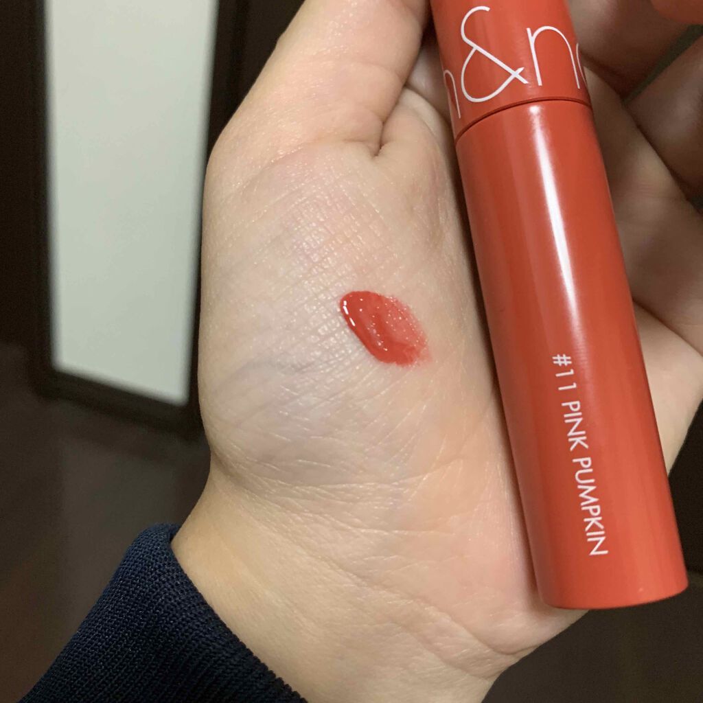 ジューシーラスティングティント/rom&nd/リップティントを使ったクチコミ(2枚目)