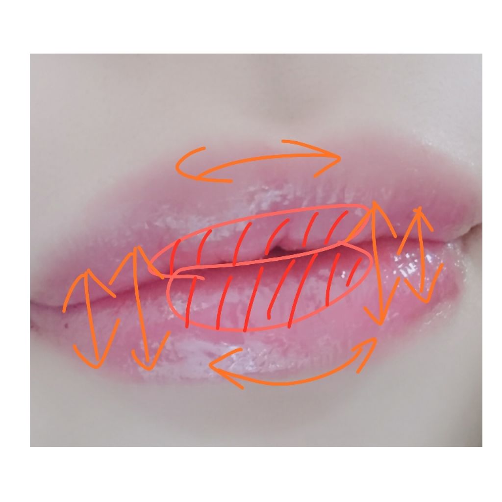 リップティントシロップ/キャンメイク/リップティントを使ったクチコミ(3枚目)