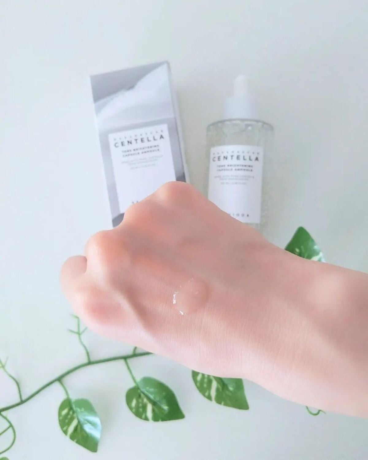 トーンブライトニング カプセルアンプル/SKIN1004/美容液を使ったクチコミ(3枚目)