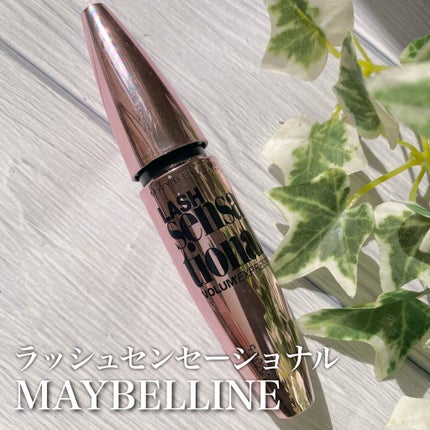 MAYBELLINE NEW YORK ボリューム エクスプレス ラッシュセンセーショナルのクチコミ「【MAYBELLINE】
✦#ラッシュセンセーショナル
✦01 ブラック
✦¥1760
ーー.....」(1枚目)