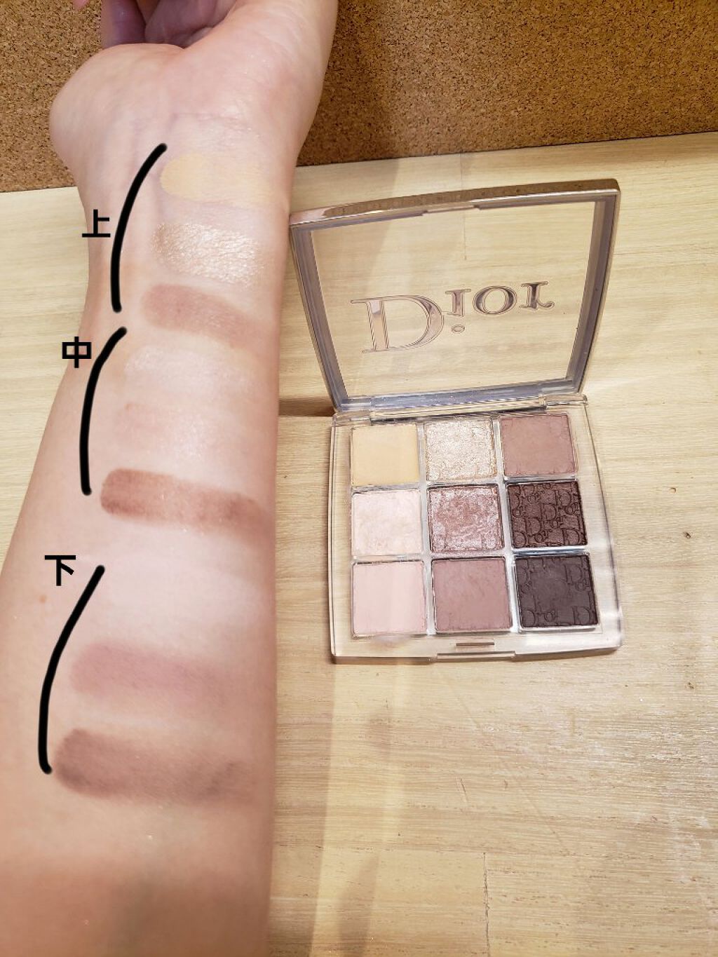 ディオール バックステージ アイ パレット/Dior/アイシャドウパレットを使ったクチコミ(2枚目)