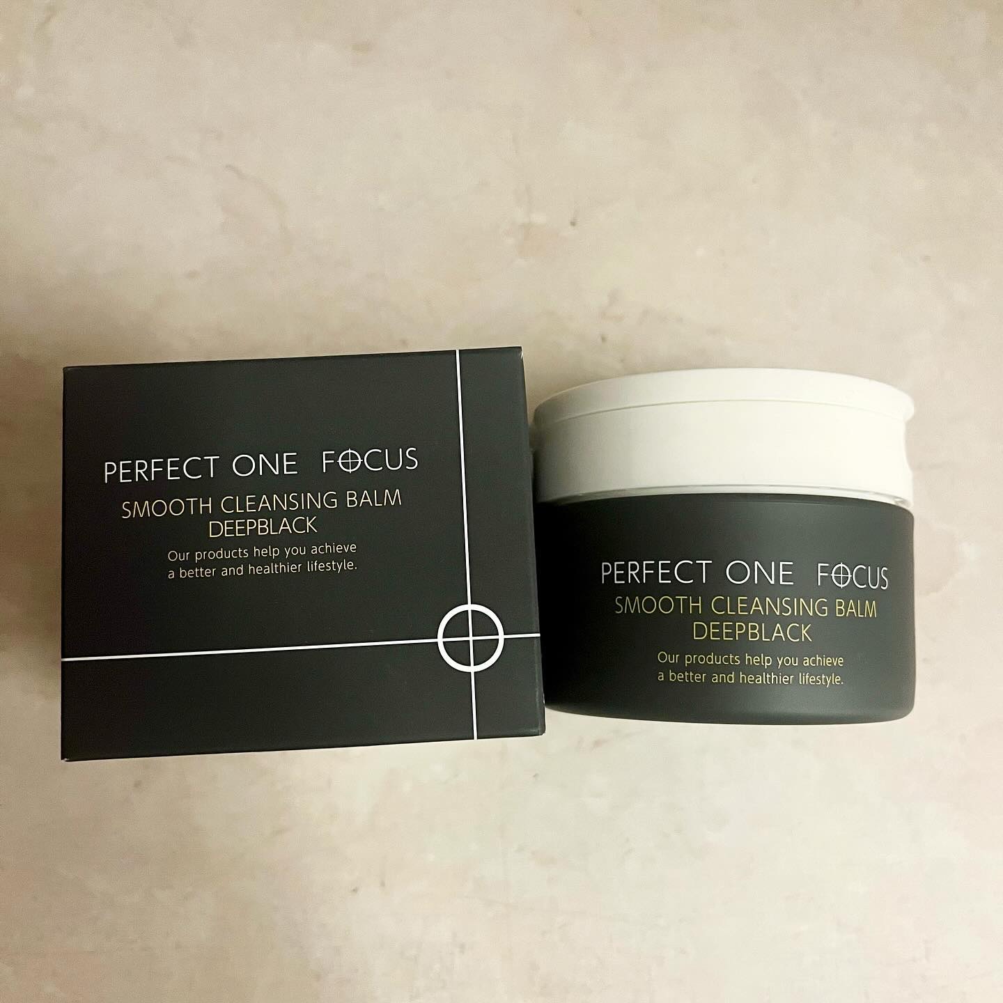 パーフェクトワンフォーカス スムースクレンジングバーム ディープブラック/PERFECT ONE  FOCUS/クレンジングバームを使ったクチコミ（1枚目）