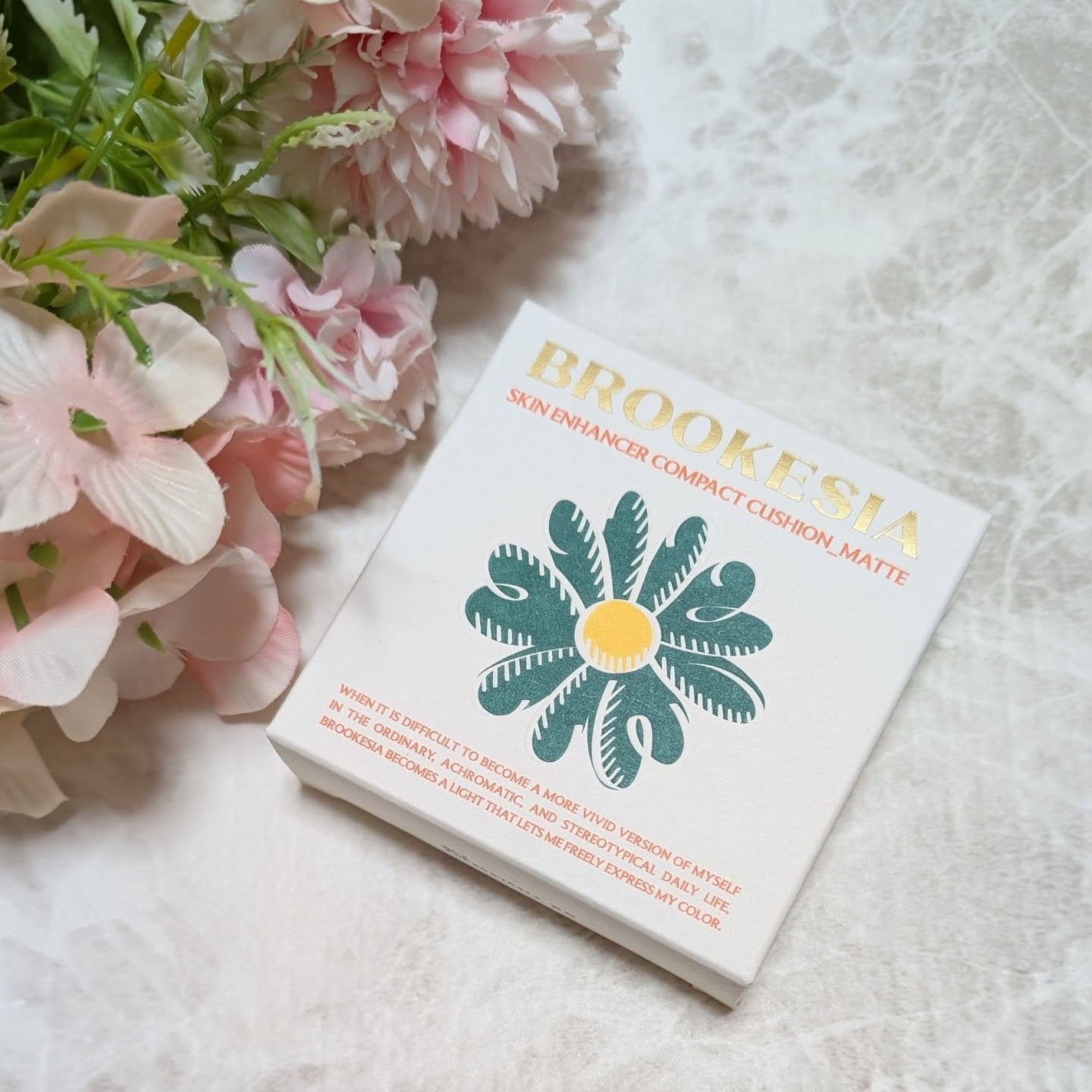スキンエンハンサー コンパクト クッション (マット)/BROOKESIA/クッションファンデーションを使ったクチコミ(1枚目)