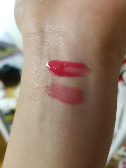 リップケアオイル/excel/リップグロスを使ったクチコミ(2枚目)