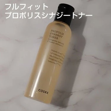 フルフィットプロポリスシナジートナー/COSRX/化粧水を使ったクチコミ（1枚目）