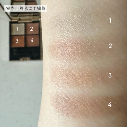 アイカラーレーション/LUNASOL/アイシャドウパレットを使ったクチコミ(5枚目)