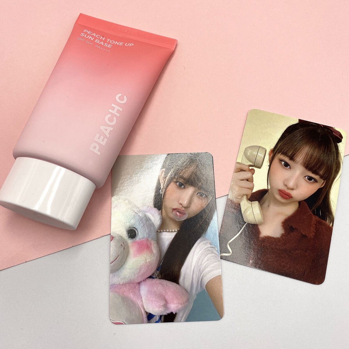 ピーチトーンアップサンベース/Peach C/日焼け止めクリームを使ったクチコミ（3枚目）