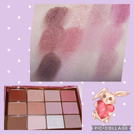 ソフトブラーリングアイパレット/wakemake/アイシャドウパレットを使ったクチコミ(3枚目)