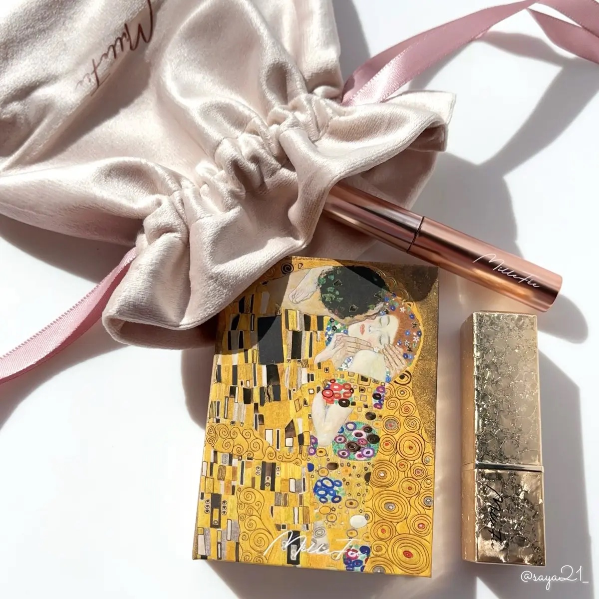 絵画アイシャドウパレット 14 接吻/MilleFée/アイシャドウパレットを使ったクチコミ（1枚目）