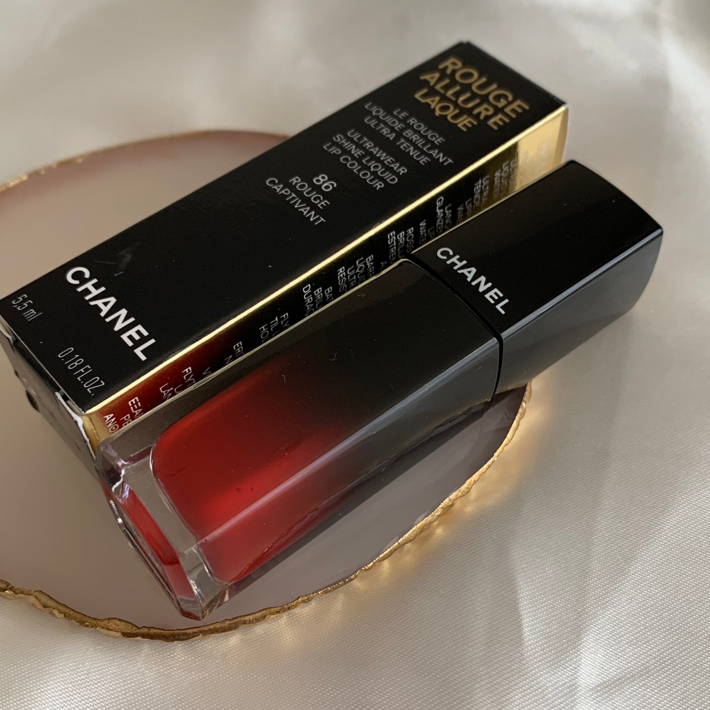 ルージュ アリュール ラック/CHANEL/口紅を使ったクチコミ(8枚目)