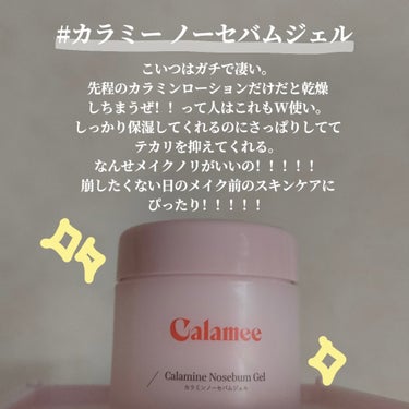 カラミンノーセバムジェル/Calamee/フェイスクリームを使ったクチコミ（3枚目）