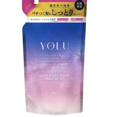 カームナイトリペアシャンプー/トリートメント/YOLU/市販シャンプーを使ったクチコミ(1枚目)