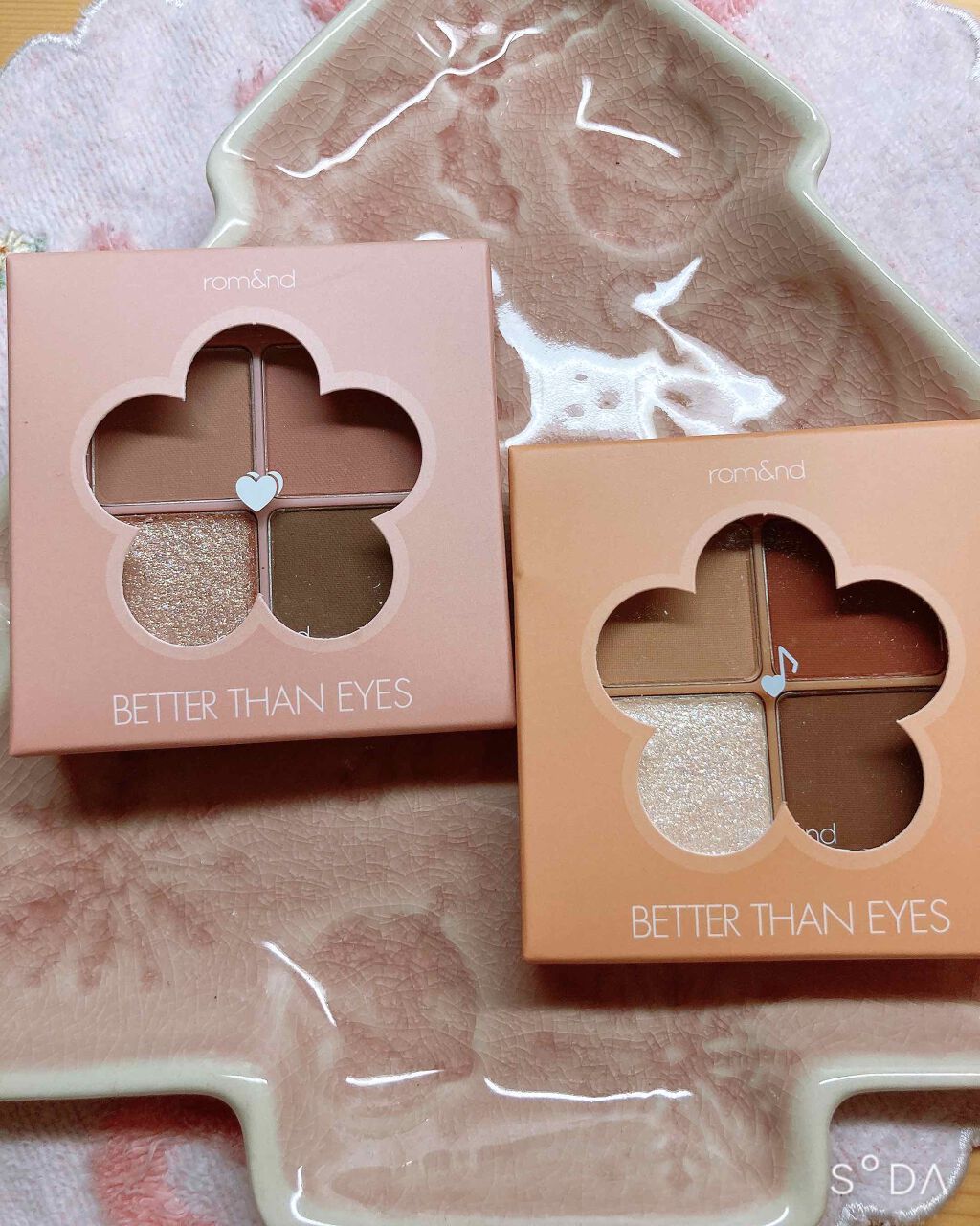 ベターザンアイズ/rom&nd/アイシャドウパレットを使ったクチコミ(1枚目)